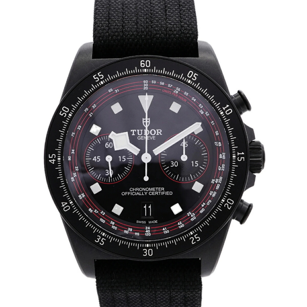 Tudor Pelagos FXD Chrono 25827KN Black Dial Men's Watch